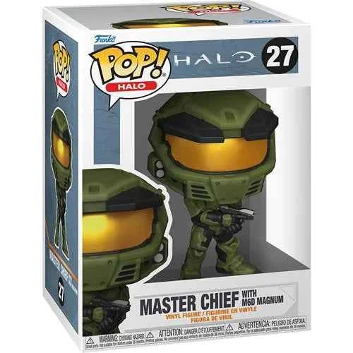 Halo Master Chief with M6D Magnum Funko Pop! Vinyl Figure #27 (NOV 2026)