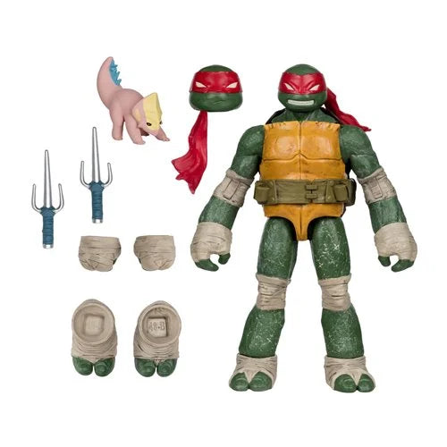 The Teenage Mutant Ninja Turtles Page Punchers Figure with Comic Book - Raphael