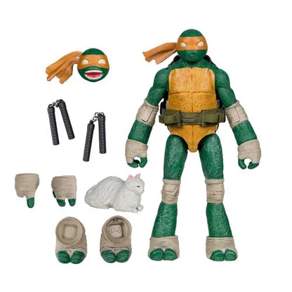 The Teenage Mutant Ninja Turtles Page Punchers Figure with Comic Book - Michelangelo