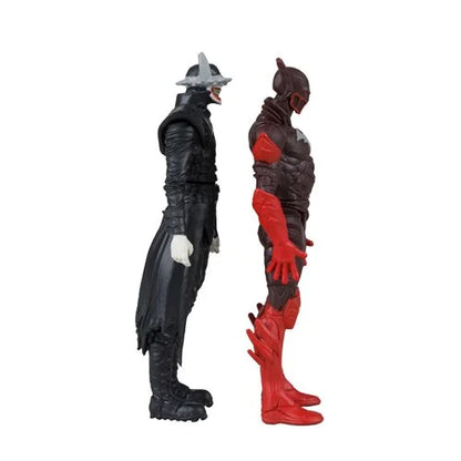 The Batman Who Laughs and Red Death 3-Inch Scale Action Figure 2-Pack with Dark Nights Metal #1 Comic Book