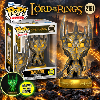 The Lord of the Rings Sauron Glow-in-the-Dark 6" Premium Funko Pop! #2161 (NOV 2026)