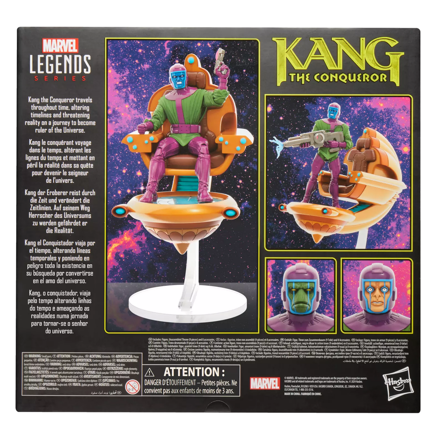 Marvel Legends Series Kang the Conqueror with Throne 6-Inch Action Figure (JULY 2026)