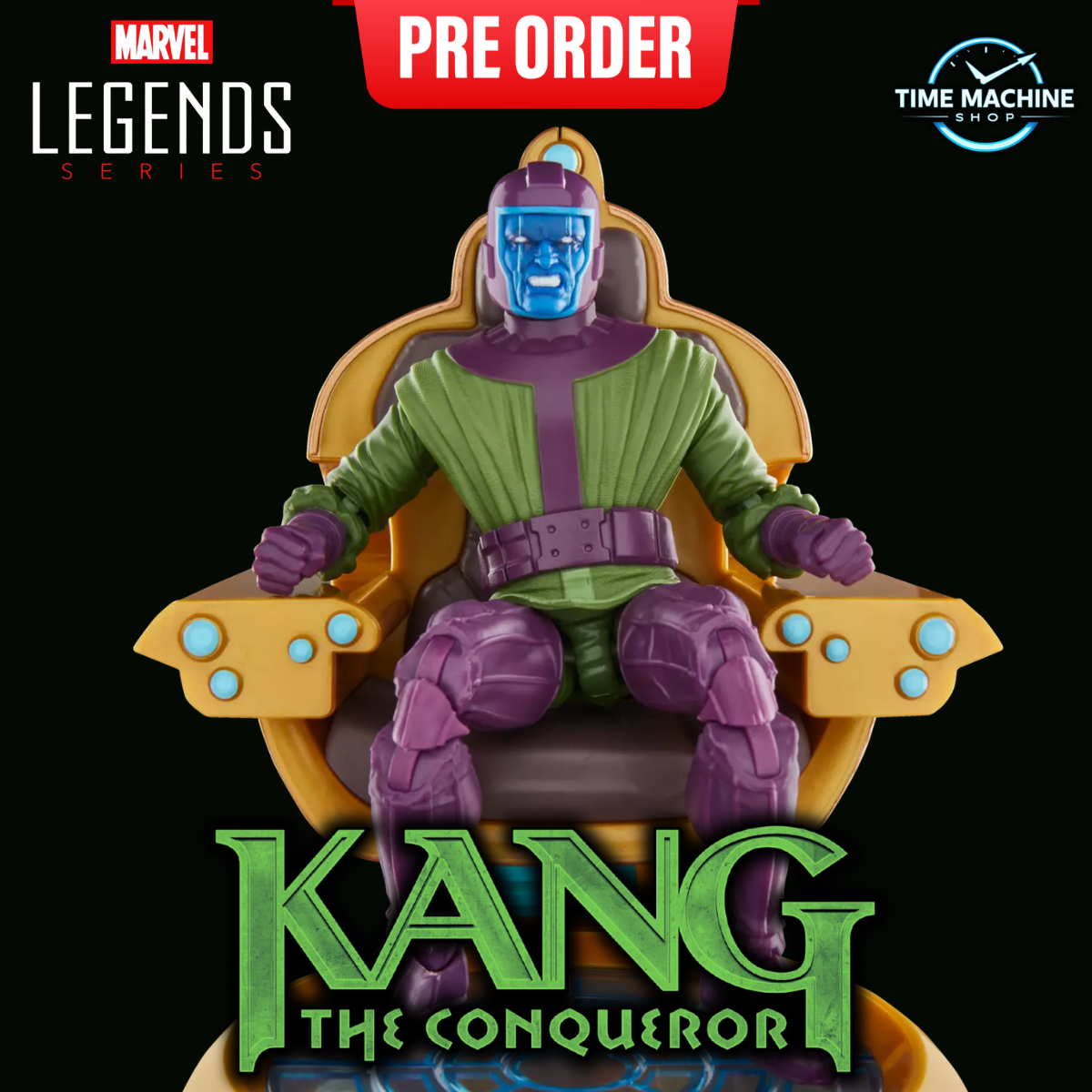 Marvel Legends Series Kang the Conqueror with Throne 6-Inch Action Figure (JULY 2026)