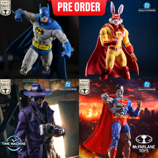 DC Multiverse McFarlane Vault Collection Wave 2 Bundle – Set of 4 Figures (NOV 2026)