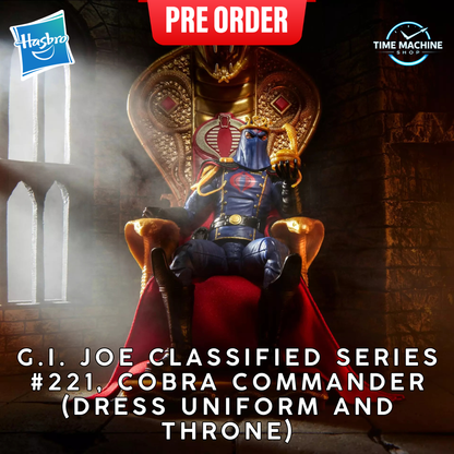 G.I. Joe Classified Series Deluxe Cobra Commander in Dress Uniform 6-Inch Action Figure