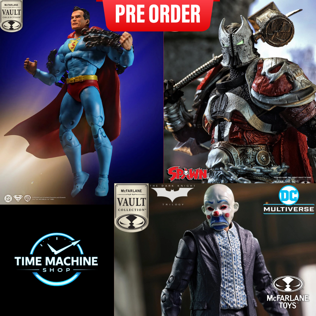 McFarlane Vault Collection Wave 1 7-Inch Scale Action Figures (OCT 2026)