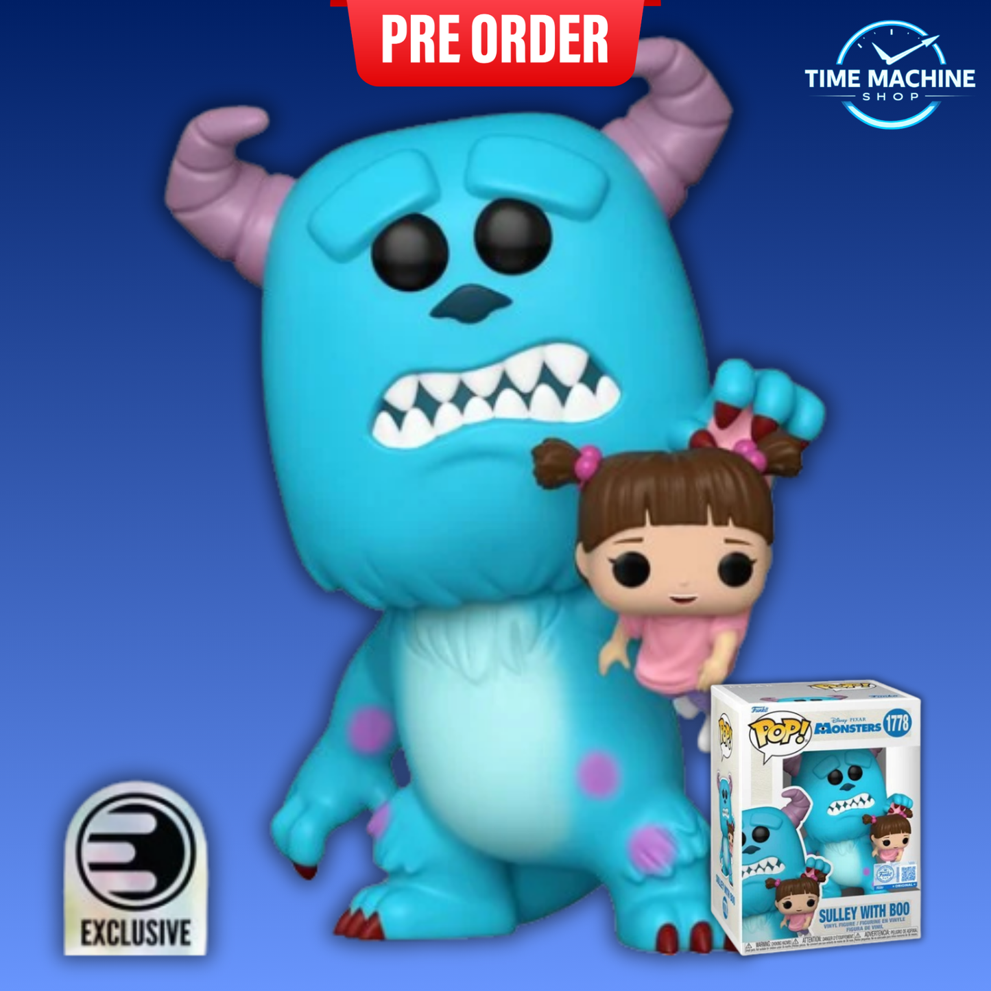 Monsters Inc. Sulley with Boo Funko Pop! Vinyl Figure #1778 - Entertainment Earth Exclusive (AUG 2026)