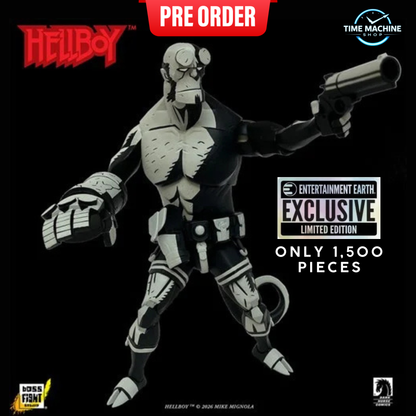 Hellboy Black and White 1:12 Scale Action Figure - Entertainment Earth Exclusive (OCT 2026)
