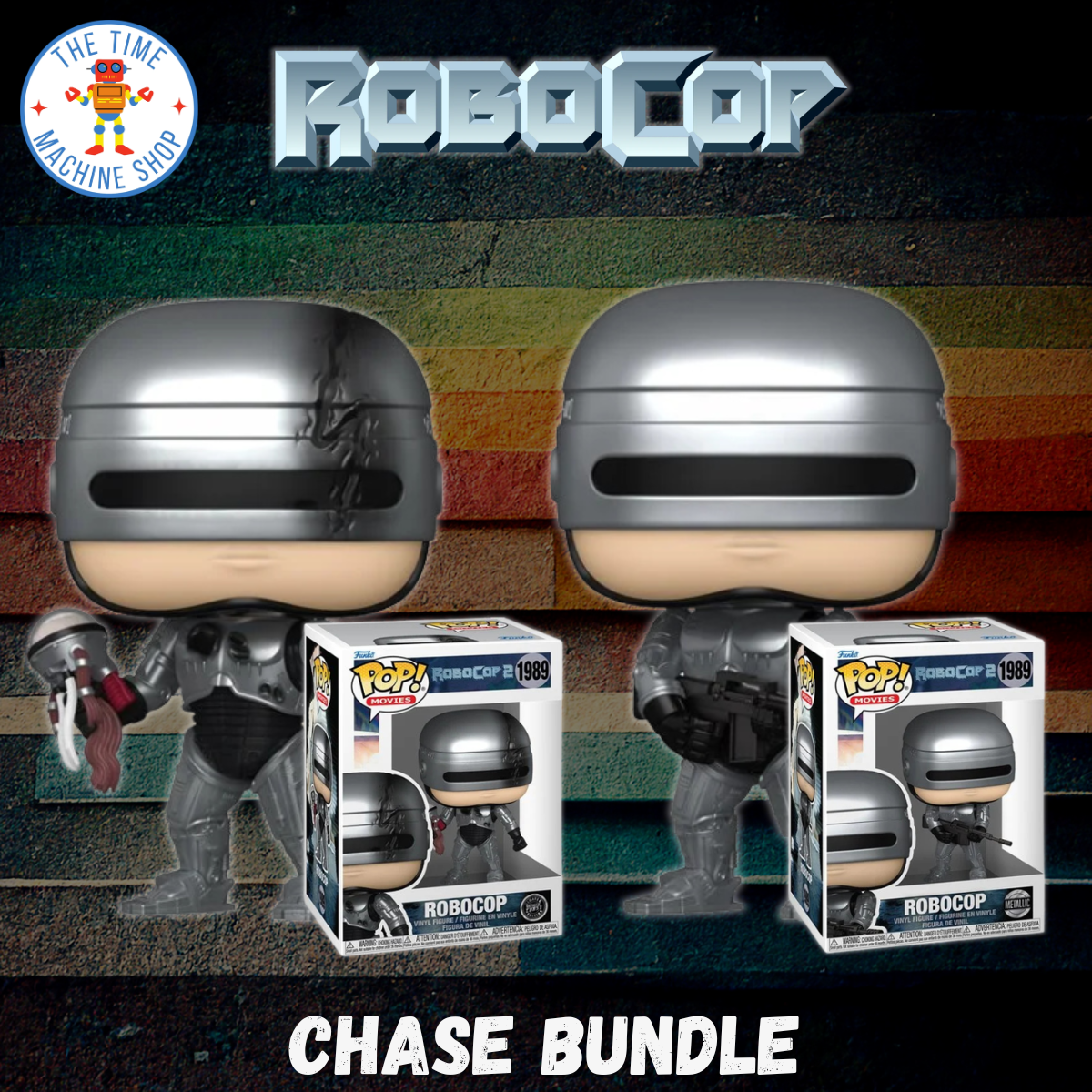 RoboCop 2 Metallic Funko Pop! Vinyl Figure #1989