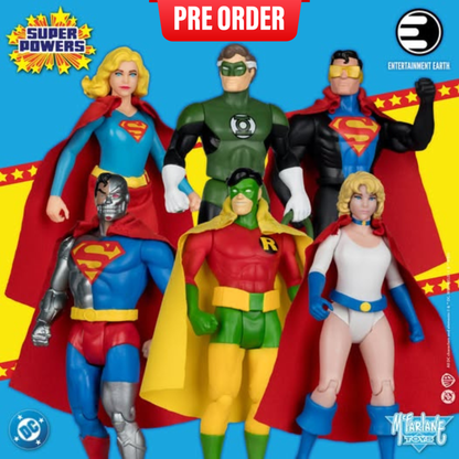 DC Super Powers Wave 13 4 1/2-Inch Scale Action Figure Case of 6 - Entertainment Earth Exclusive