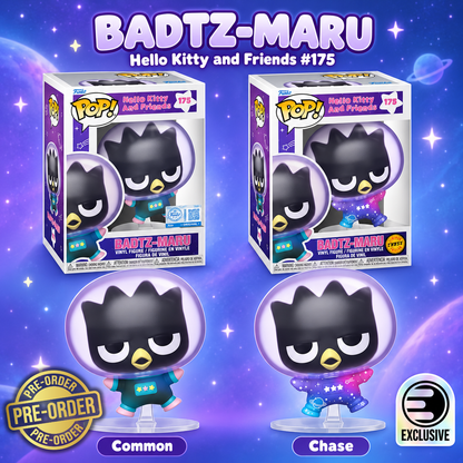 Hello Kitty Badtz-Maru Outer Space Funko Pop! Vinyl Figure #175 - Entertainment Earth Exclusive (NOV 2026)