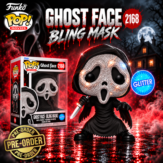 Ghost Face (Bling Mask) Glitter Funko Pop! Vinyl Figure #2168 (NOV 2026)