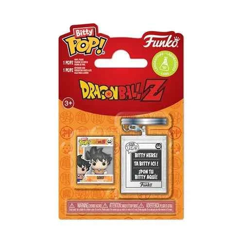 Dragon Ball Z Goku Funko Bitty Pop! Mini-Figure and Key Chain Case