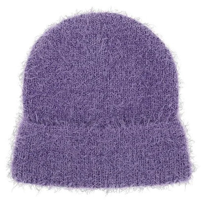 Kuromi Soft and Fuzzy Cuff Beanie