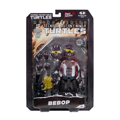 The Teenage Mutant Ninja Turtles Page Punchers Figure with Comic Book - Bebop