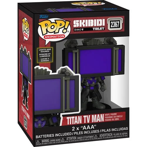 Skibidi Toilet Titan TV Man SFX Funko Pop! Vinyl Figure #2367