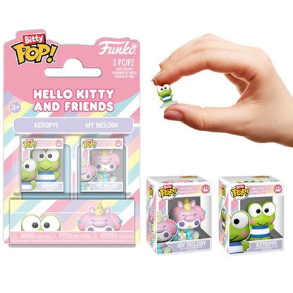 Sanrio Hello Kitty and Friends Keroppi and My Melody Funko Bitty Pop! Mini-Figure 2-Pack