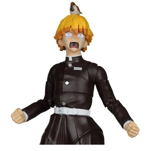 Demon Slayer Zenitsu Agatsuma with Chuntaro 7-Inch Scale Action Figure