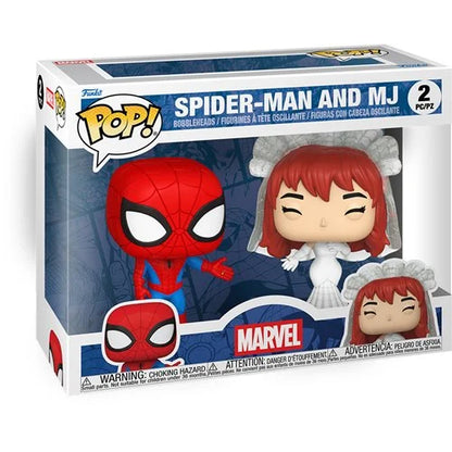 Spider-Man and Mary Jane (Comic) Funko Pop! Vinyl Figure 2-Pack