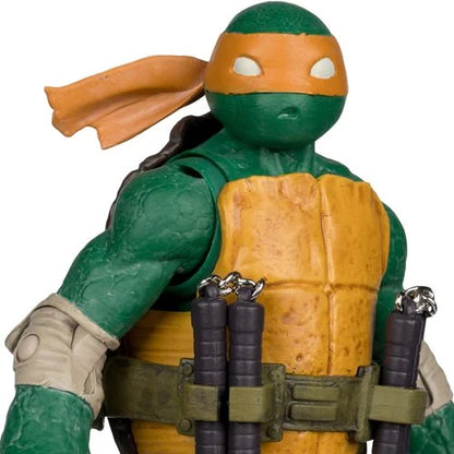 The Teenage Mutant Ninja Turtles Page Punchers Figure with Comic Book - Michelangelo