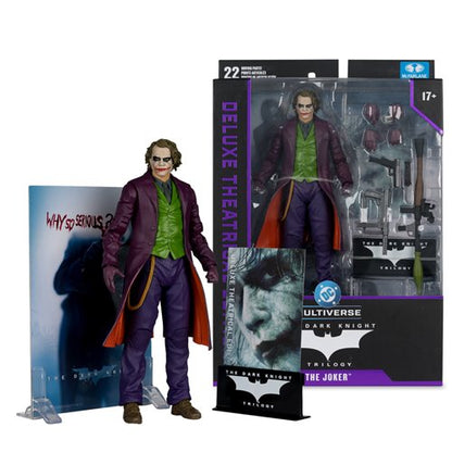 DC Multiverse Deluxe Theatrical Edition The Dark Knight The Joker 7-Inch Scale Action Figure:
