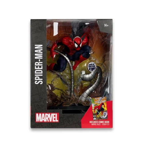 The Marvel Collection 1:6 Scale Posed Figure with Scene and Comic Case - Spider-Man (Marvel Tales #223)