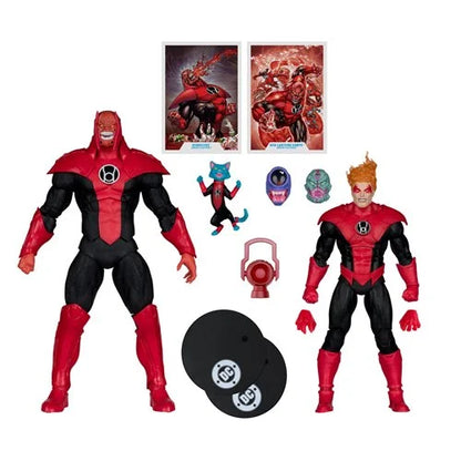 DC Multiverse Atrocitus Megafig and Red Lantern Corps Green Lantern 7-Inch Scale Action Figure 2-Pack