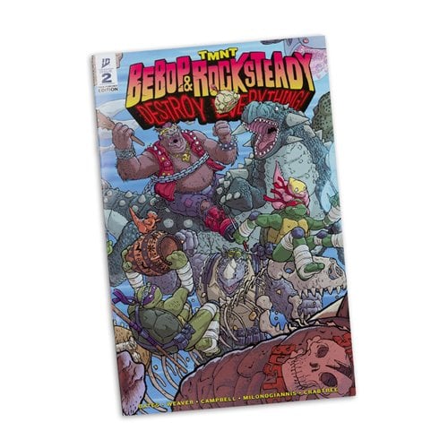 The Teenage Mutant Ninja Turtles Page Punchers Figure with Comic Book - Raphael