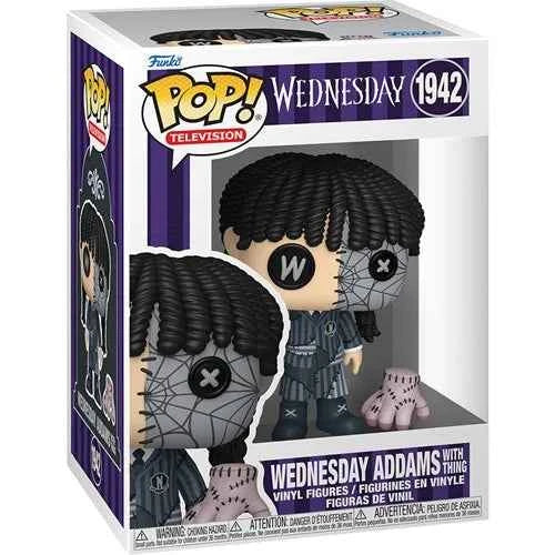 Wednesday Addams with Thing Patchwork Funko Pop! Vinyl Figure and Buddy #1942