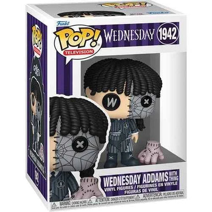 Wednesday Addams with Thing Patchwork Funko Pop! Vinyl Figure and Buddy #1942