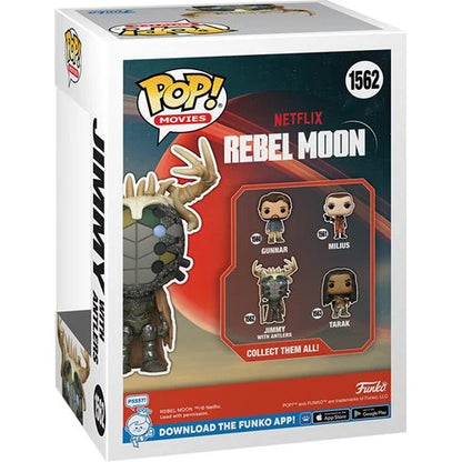 Funko Pop! Movies: Netflix - Rebel Moon, Jimmy with Antlers #1562