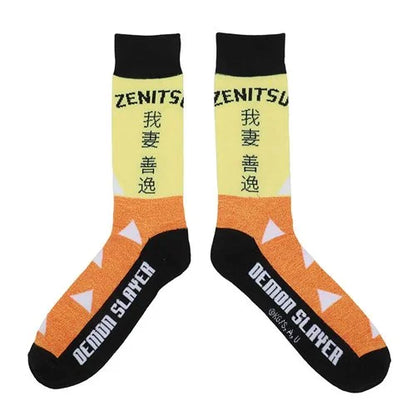 Demon Slayer Patterns Crew Sock 5-Pack