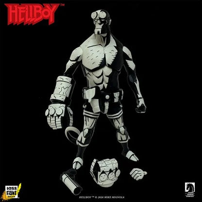 Hellboy Black and White 1:12 Scale Action Figure - Entertainment Earth Exclusive (OCT 2026)