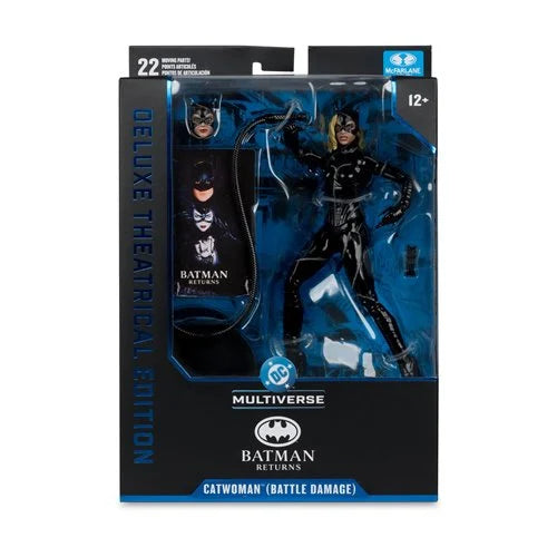 DC Multiverse Deluxe Theatrical Edition Batman Returns Battle Damaged Catwoman 7-Inch Scale Action Figure