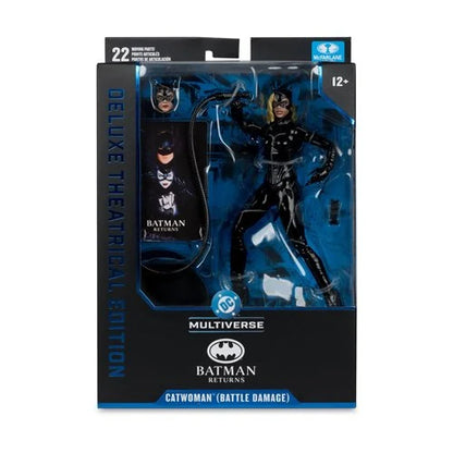 DC Multiverse Deluxe Theatrical Edition Batman Returns Battle Damaged Catwoman 7-Inch Scale Action Figure