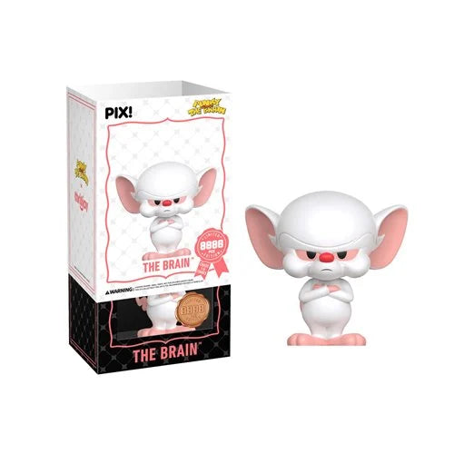 Pinky and the Brain The Brain Grumpy Pix! Vinyl Figure – The Time ...
