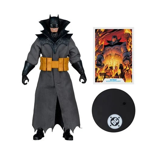 DC Multiverse Damian Batman Bethlehem, 1900's, & Hush 2 7-Inch Scale Action Figures