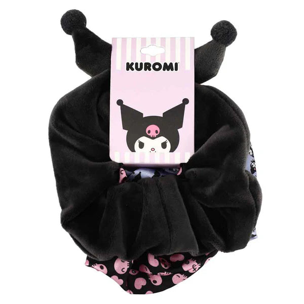 Kuromi Themed Scrunchies 3-Pack